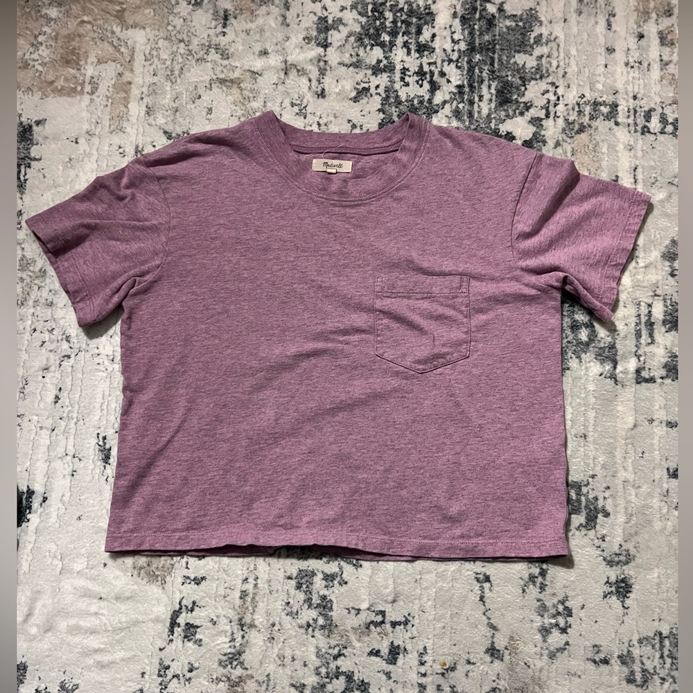 Madewell Boxy Crop Tee